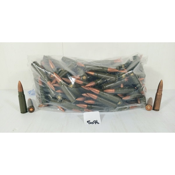 AMMO: QTY OF 7.62X39MM - APPROX 8LBS 