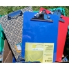 Image 4 : QTY OF OFFICE SUPPLIES - INCL CLIPBOARDS, TAPE, ETC