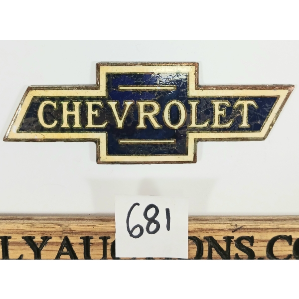 1910'S CHEVROLET RAD BADGE