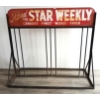 Image 1 : 1960's "READ THE STAR WEEKLY" BICYCLE RACK 