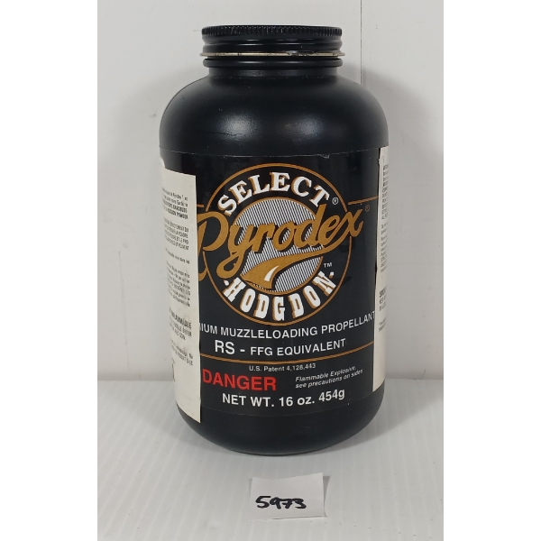 POWDER: HODGDON PYRODEX RS / FFG - 1LB 