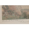Image 7 : LOT OF 2 - "THE RIVER'S SONG" & "MOHAWK TRAIL BLOSSOM" BY WALLACE NUTTING (1861 - 1941)