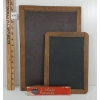 Image 1 : LOT OF 3 - SLATE BOARDS W/ SLATE PENCILS