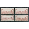 Image 2 : LOT OF 4 - 1954 CDN $2 BANKNOTES