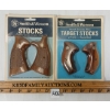 Image 1 : LOT OF 2 - S&W SMOOTH GONCALO ALVES & CHECKERED WALNUT TARGET STOCKS