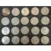 Image 2 : LOT OF 20 - 1968 CDN 25 CENT COINS 