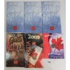 Image 1 : LOT OF 6 - 2000 - 2004 CDN 25 CENT COINS - SEALED
