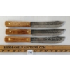 Image 3 : LOT OF 3 - OLD HICKORY BUTCHER KNIVES