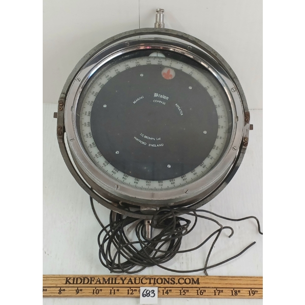 BROWN BEARING COMPASS REPEATER - S.G. BROWN LTD.
