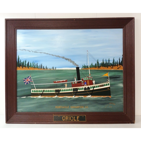 "ORIOLE" BY DOUG TRAFFORD (1927 - 2012) - FRAMED OIL ON BOARD