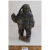 Image 3 : HUNTER W/ SEAL FIGURE - SIGNED - STONE