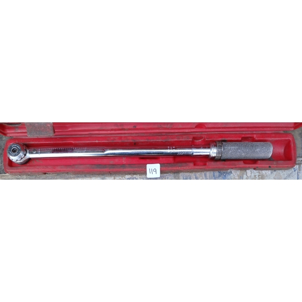 SNAP ON TORQUE WRENCH