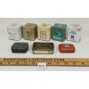 LOT OF 8 - TOBACCO TINS - INCL CLUB CAVENDISH. GREENBRIER & LONDON DOCK, ETC