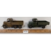 Image 3 : LOT OF 2 - BRITAINS LEAD MODELS - NO. 1334 & 1335 ARMY LORRY 4 & 6 WHEELS