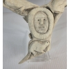 Image 5 : INUK W/ ANIMALS BY PETER MORGAN - ANTLER