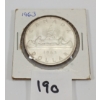 Image 1 : 1963 CDN VOYAGEUR SILVER DOLLAR COIN
