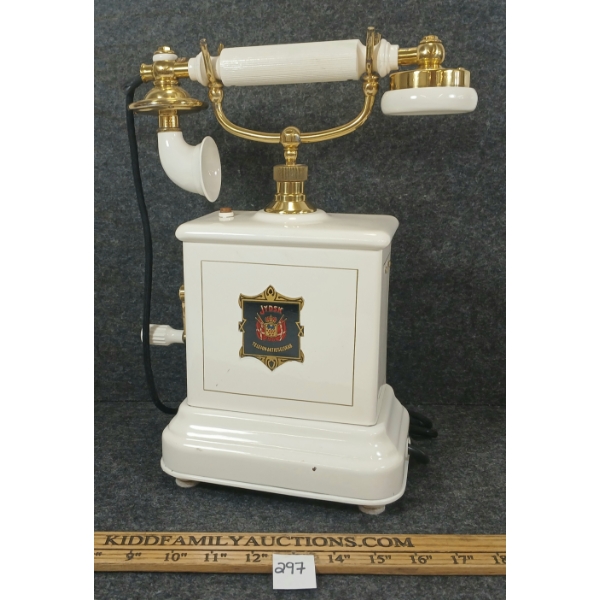 JYDSK DANISH SERVANT'S TELEPHONE - HAND CRANK - PRINCESS STYLE