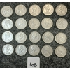 Image 2 : LOT OF 20 - 1968 CDN 25 CENT COINS