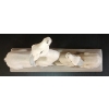 Image 3 : CHARLES LEMANCEAU ANTELOPE COUPLE ART DECO SCULPTURE