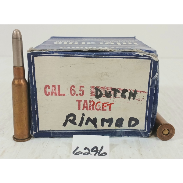 AMMO: 50X DUTCH RNDS 6.5R 