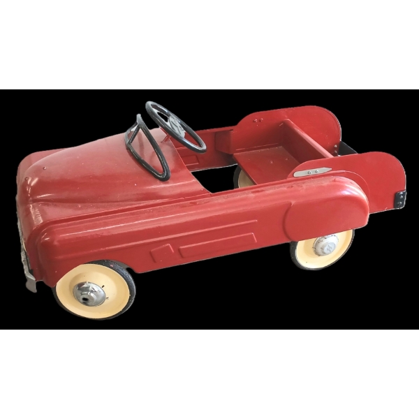 INSIGHT PRESSED STEEL RED PEDAL CAR