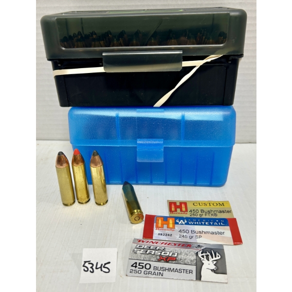 AMMO: 88X .450 BUSHMASTER - FACTORY 