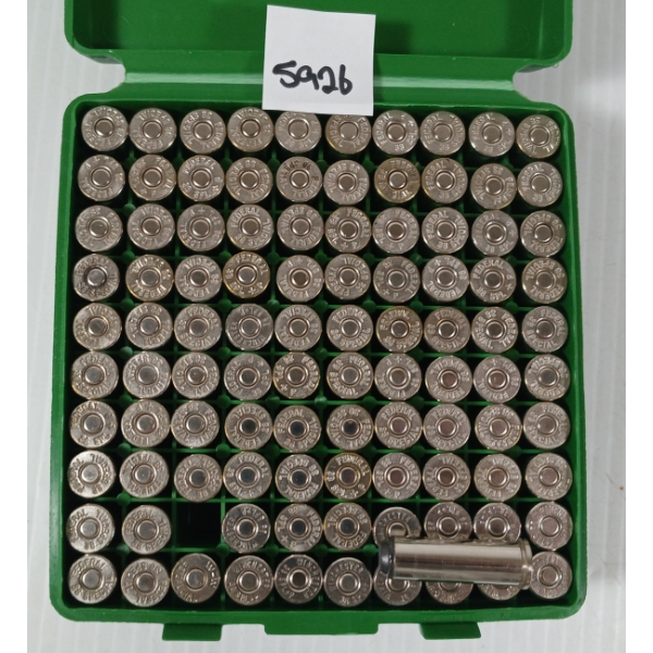 AMMO: 100X MIXED .38 SPL - 148GR - WADCUTTER RELOADS