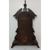 Image 5 : 1888 NEW HAVEN "DANUBE" WALNUT 8 DAY GINGERBREAD CLOCK