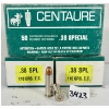 Image 1 : AMMO: 146X CENTAURE .38 SPL 110GR. FMJ 