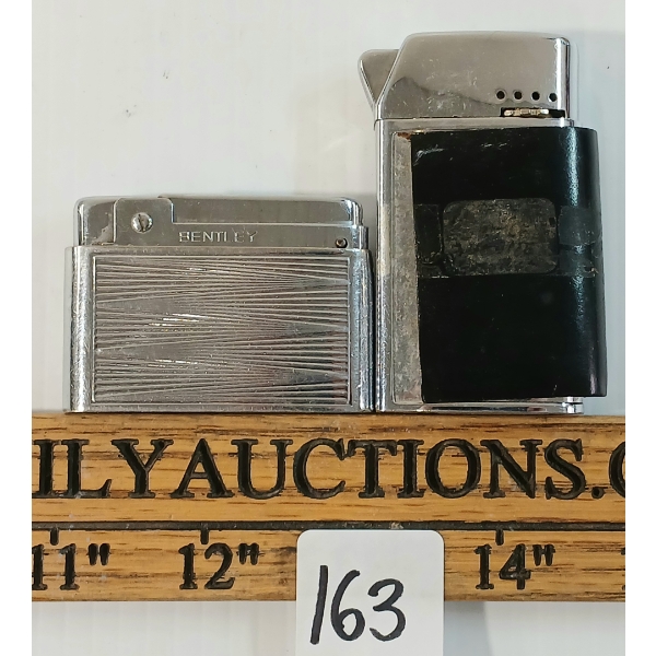 LOT OF 2 - VINTAGE BENTLEY LIGHTERS - C. MID 20TH CENTURY
