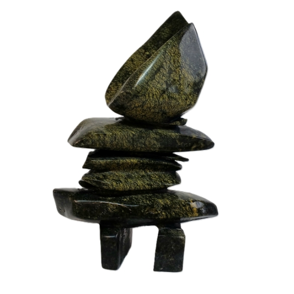 "INUKSHUK" BY ISA OHOTAQ - STONE