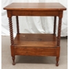Image 6 : PINE SIDE TABLE W/ BARLEY TWIST LEGS