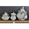 Image 3 : LOT OF 3 - 1987 MOONLIGHT ROSE ROYAL ALBERT BONE CHINA