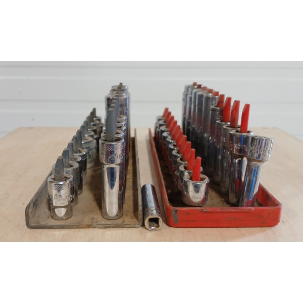 JOB LOT - METRIC & IMPERIAL SOCKET SETS