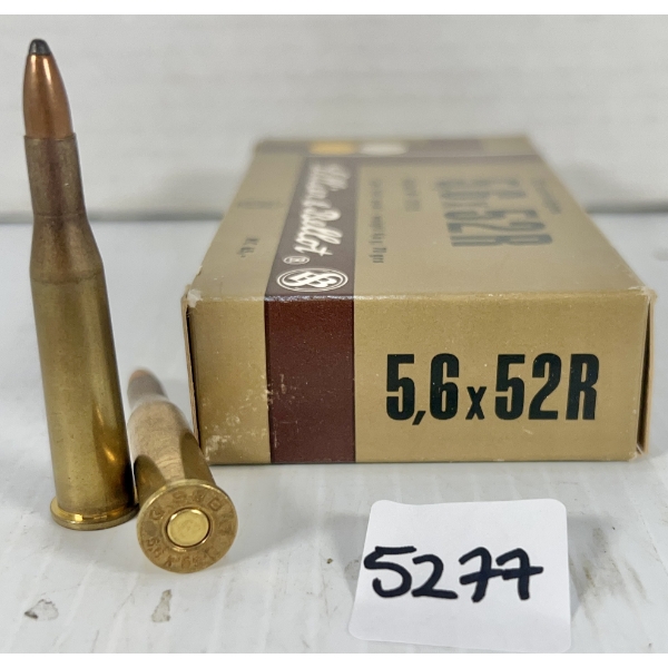 AMMO: 20X S&B 5.6X52R (.22 SAV HP) 70GR. SP