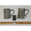 Image 1 : LOT OF 3 - PEWTER MUGS - INCL JAMES YATES, COMPTON CAST PEWTER & TURLEY & WILLIAMS