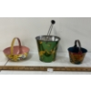 Image 4 : LOT OF 3 - TIN BUCKETS - INCL T.T. & J. CHEIN, ETC. 