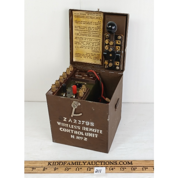 WIRELESS REMOTE CONTROL UNIT NO. 2 MK. III
