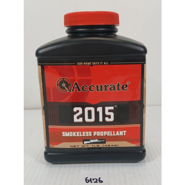 POWDER: ACCURATE 2015 SMOKELESS POWDER - 1LB