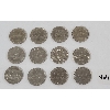 Image 1 : LOT OF 12 - CDN $1 COINS - INCL 1968 & 1969, ETC.