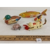 Image 1 : LOT OF 5 - TIN WIND UP TOYS