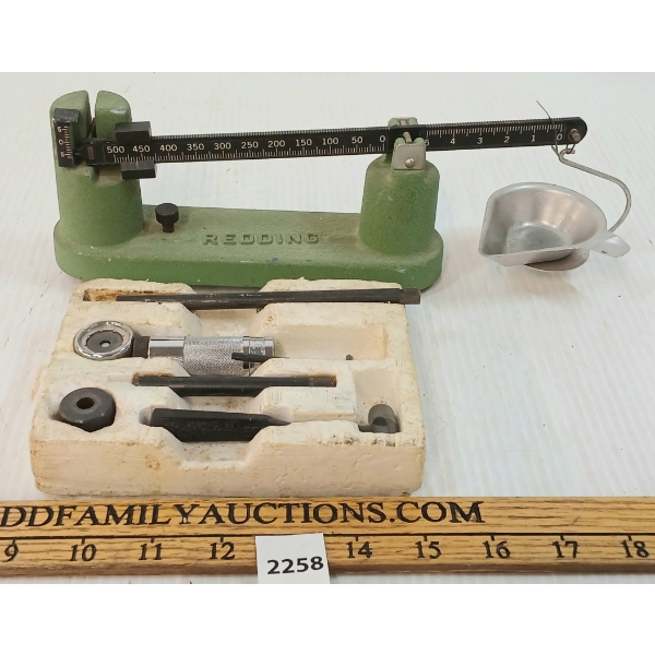 LOT OF 2 - LEE LOADER & REDDING SCALE