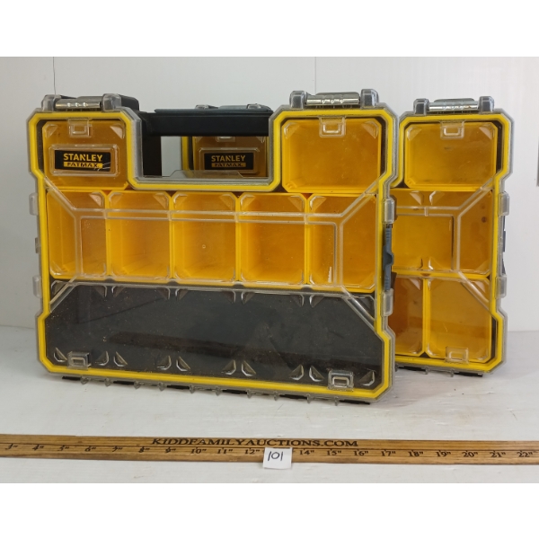 LOT OF 2 - STANLEY FATMAX STACKABLE PACKS