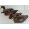 Image 1 : LOT OF 4 - VINTAGE DECOY DUCKS