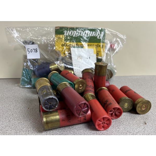 AMMO: 38X MIXED 12 GA - INCL IMPERIAL, REMINGTON ETC