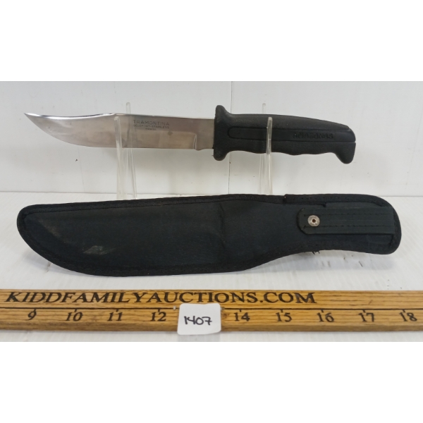 TRAMONTINA HUNTING KNIFE W/ SHEATH