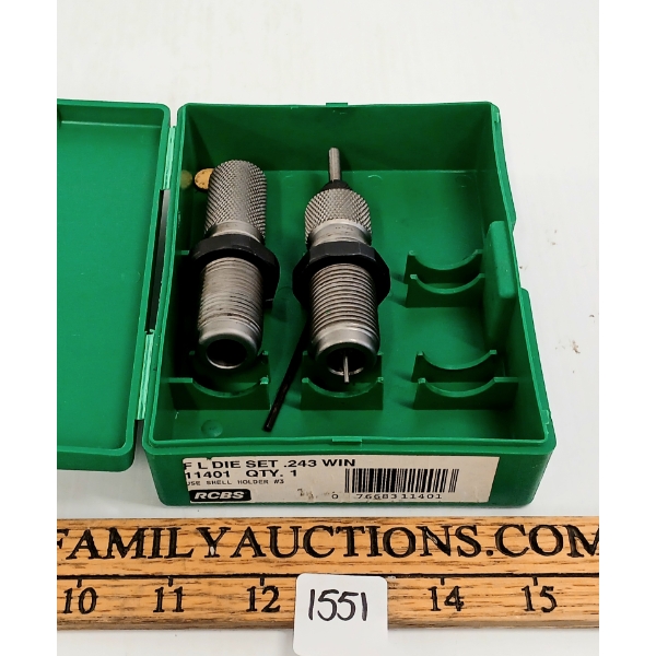 RCBS .243 WIN F L DIE SET