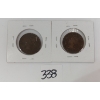 Image 2 : LOT OF 2 - 1886 & '88 CDN LARGE CENTS