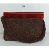 Image 8 : BRONZE BEADED BOX PURSE W/ COMPACT MIRROR