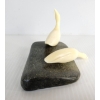 Image 6 : FEEDING BIRDS - SIGNED - STONE & IVORY